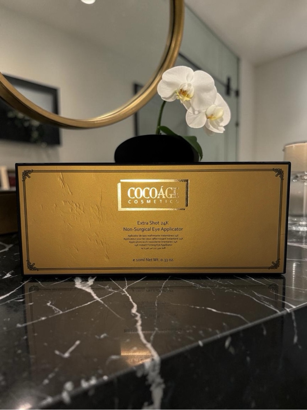 COCOAGE 24K Eye Lift Serum Instant Tightening 10ml NIB